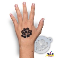 TAP 102 Stencil Mermaid Crown Clam Shell (TAP 102 Stencil Mermaid Crown Clam Shell)